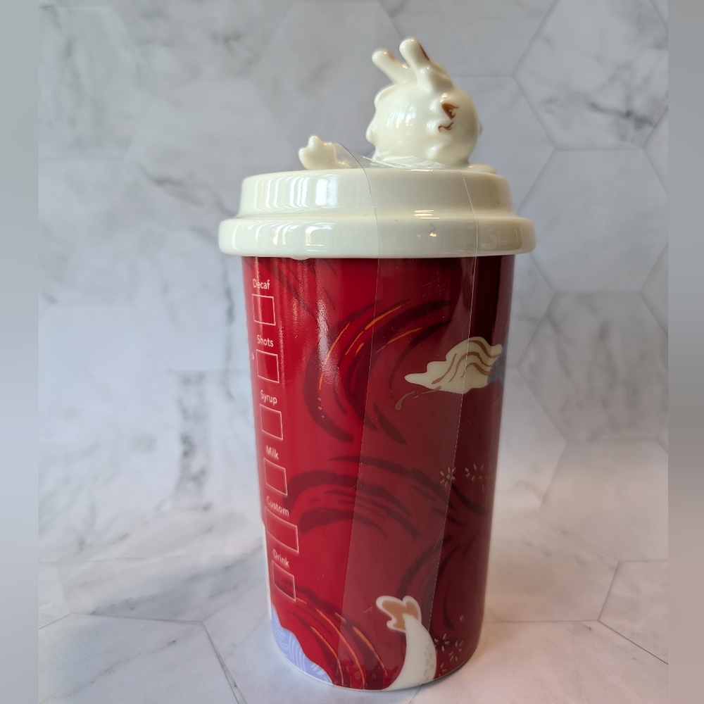 BN Starbucks Japan 2024 New Year Dragon Canister - Picture 5 of 15
